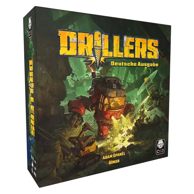Spieleschachtel des Brettspiels Drillers